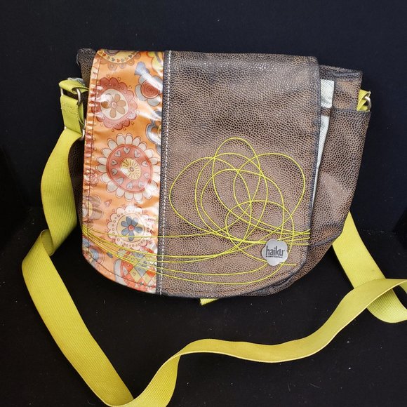 Haiku Handbags - Haiku by Sharon Eisenhower Crossbody Messenger Bag Purse
